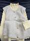 Korean-Style Gentle Yellow Lace Knit Sweater for Women, Autumn and Winter, Stylish and Beautiful, Soft and Cozy Inner Layer Base Shirt Set, Trendy Top