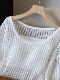 Hot Girl Sexy Hollow-Out Lazy Style Long-Sleeved Knit Top for Women 2026 Spring New Loose Outerwear Thin Top