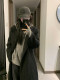 Korean Style Hooded Zip-Up Loose Sweater for Women, Autumn and Winter 2026 New Style, Lazy and High-End Knitted Cardigan Jacket