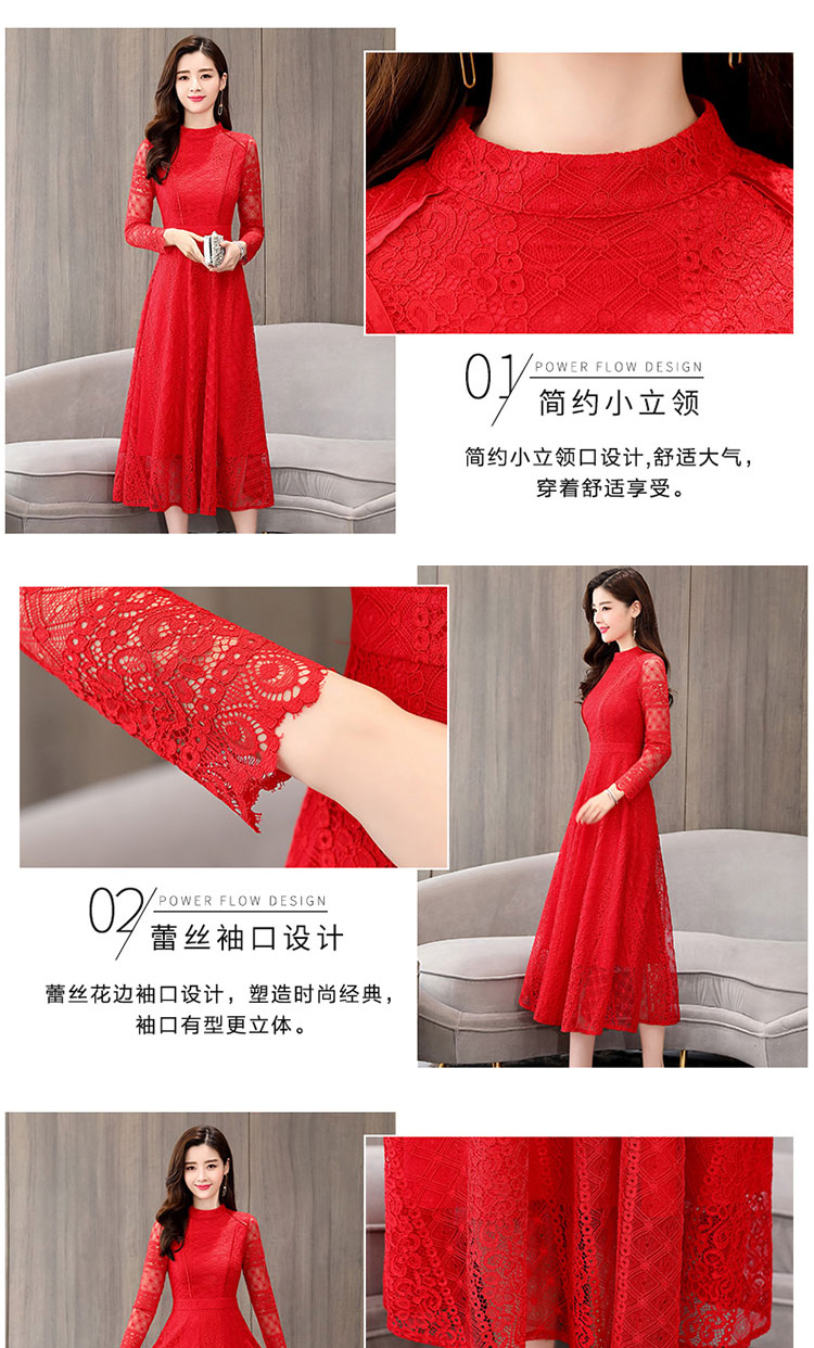 Robe femme MARQUE INDéPENDANTE en Dentelle - Ref 3326897 Image 8