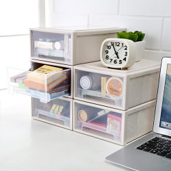 Set of cosmetics storage box, children's socks and underwear storage, desktop stationery, facial mask storage, multi-layer medicine box, medicine box