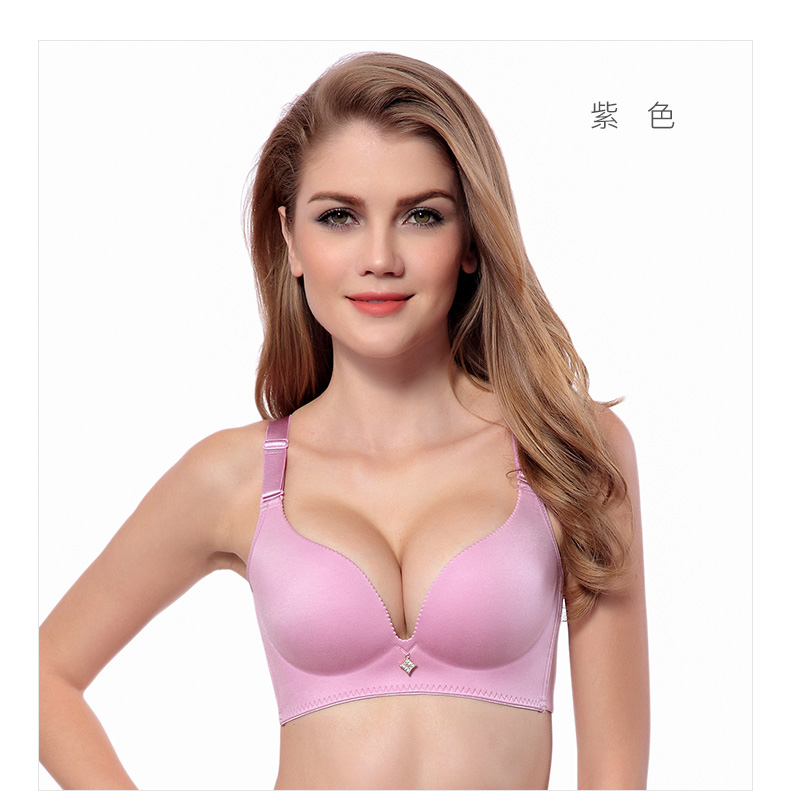 Dream Patty màu đỏ liền mạch đồ lót nữ áo ngực tụ tập trên bảo vệ rủ xuống gợi cảm không có vòng thép nhận áo ngực ngực áo lót nữ mút dầy