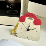 Настольный телефон, креативные милые часы для школьников, в американском стиле