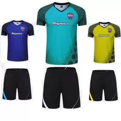 Zhang Jike same table tennis uniform men's and women's short sleeve table tennis suit children's shorts sports suit