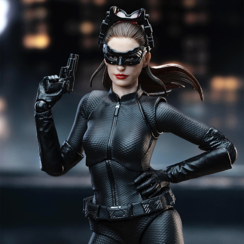 Same-Day Shipping Inart Catwoman Anne Hathaway Toy Model 1/12 Batman Soldier Figure Statue