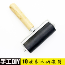 Rubber oil roller printmaking material printmaking tool printmaking oil tumble blowing plate ink roller rubber plate