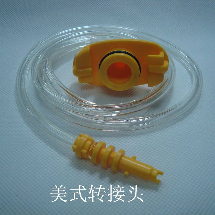 Point Gum Connector EFD Point Gum Syringe Sleeve Head Assembly American Swivel Connection Tube American Accessories Connector