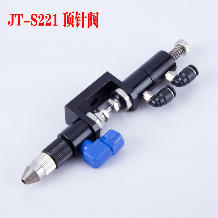  Precision thimble type back suction point glue valve horn circumference adjustable dispensing glue valve adjustable single liquid valve dispensing gun