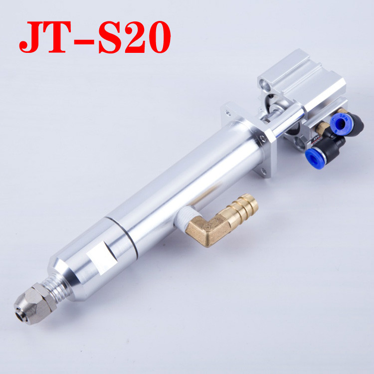 JT-50 Back Suction Type Point Glue Valve Large Flow Silicone Point Glue Valve Precision Point Gum Valve Cylinder Valve Yellow Offset Gun