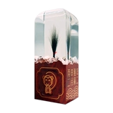 Печать из розового дерева, инкрустация камня для хранения пуповины, детский сувенир для новорожденных, серебро 925 пробы