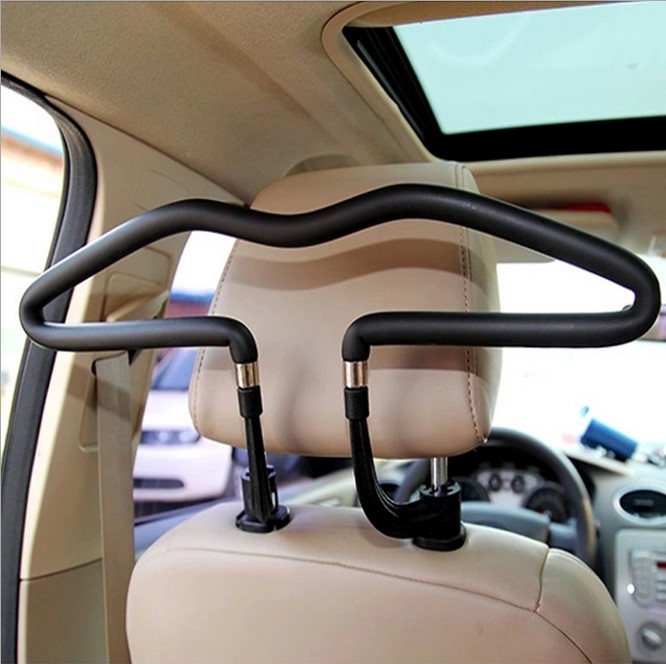 Car Hanger Vehicle Hanger Seat Back PU Hanger Stainless Steel Hanger Car Clotheshorse Sunning Hanger Self-Driving Supplies-Taobao