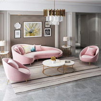 Nordic Iron Art Ins Hotel Net Red Sofa Small Family Clothing Shop Light Lavish Sofa Studio PRINCESS CHAIR IN THE BOOTH