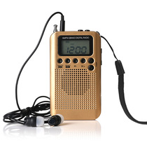 HRD-104 Mini Portable Charging Radio English 4 CET-6 Listening Test Radio Digital Conference