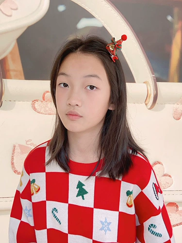 Рождественский детский аксессуар для волос, шпильки для волос, заколка для волос, европейский стиль