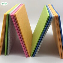 Color Felt Board Kindergarten Works Display Board Wall Sticker Cork Board Photo Wall Background Message Board 60x120cm