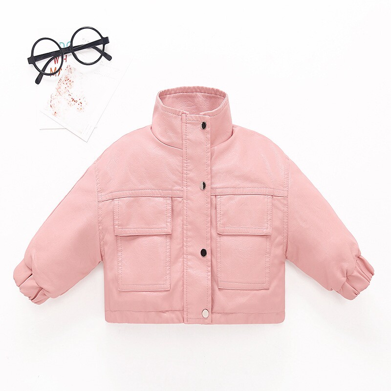 Girl's fur coat jacket plus suede thickened autumn and winter style Korean version Korean version boy children jacket small CUHK Scout 2022