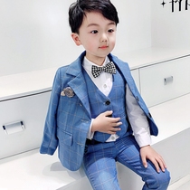 Childrens suit suit suit boy dress boy small suit Korean host piano performance British handsome spring and autumn