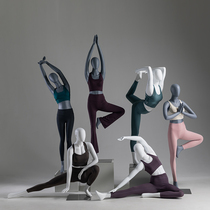 Yoga model props female full body sports dummy human body doll stand underwear womens clothing store model display stand