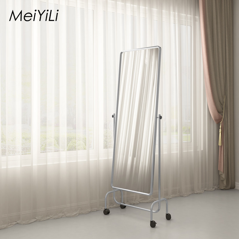 Danish MeiYiLi design can be moved adjustable full body mirror floor mirror home body mirror full body mirror light extravagant