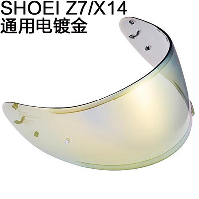 Spot SHOEI X14Z7GTAIRADVJOEXZERO original factory discoloration transparent black electroplating anti-fog lens film