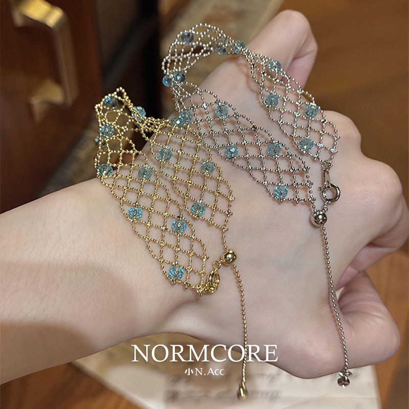 Zircon Mesh Bracelet for Women 2026 New Style Light Luxury Niche Exquisite Bracelet Stackable Beautiful Bracelet Accessory Zircon Mesh Bracelet for Women 2026 New Style Light Luxury Niche Exquisite Bracelet Stackable Beautiful Bracelet Accessory