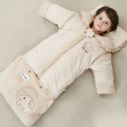 . Túi ngủ cho bé mùa thu và mùa đông dày đa chức năng chống đá có thể được kéo dài bởi trẻ em