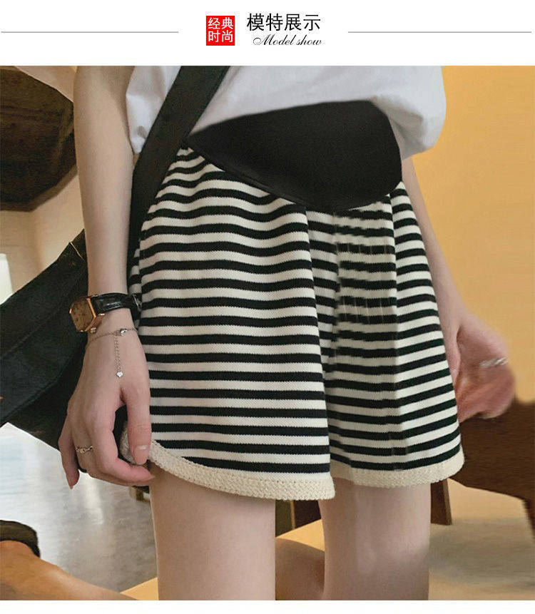 孕妇短裤睡裤家居裤打底裤防走光安全裤夏季薄款阔腿裤休闲裤大码 — 6