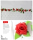 Mô phỏng hoa hồng treo tường trong nhà ống quanh co che khuất trang trí đám cưới phòng khách hoa giả trần hoa nho - Hoa nhân tạo / Cây / Trái cây