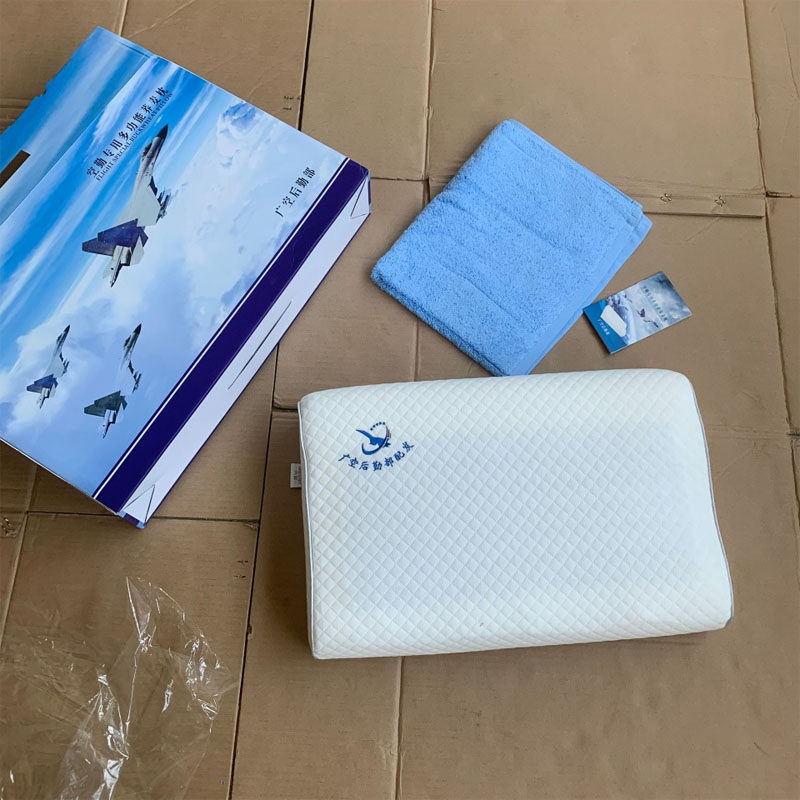 Air Duty Pillow Space Memory Cotton Filling Effective Guard Neck Comfort Fine Without Deformation Airqin Flying Buckwheat Pillow 
