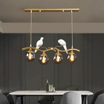 Nordic Lamps Modern Minimalist Dining Room Dining Room Table Light Shop Bar Lamps Creativity Personality Small Bird Restaurant Strip Lamps