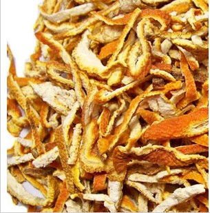 Dried orange peel and dried orange peel silk 500 gr 