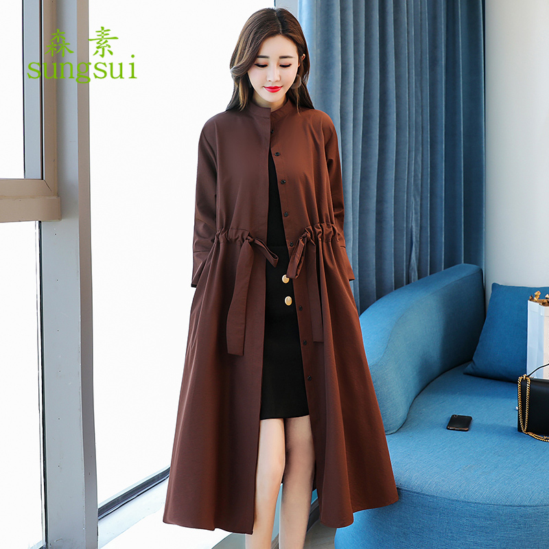 Trench pour femme SUNGSUI   en Polyester - Ref 3226899 Image 1