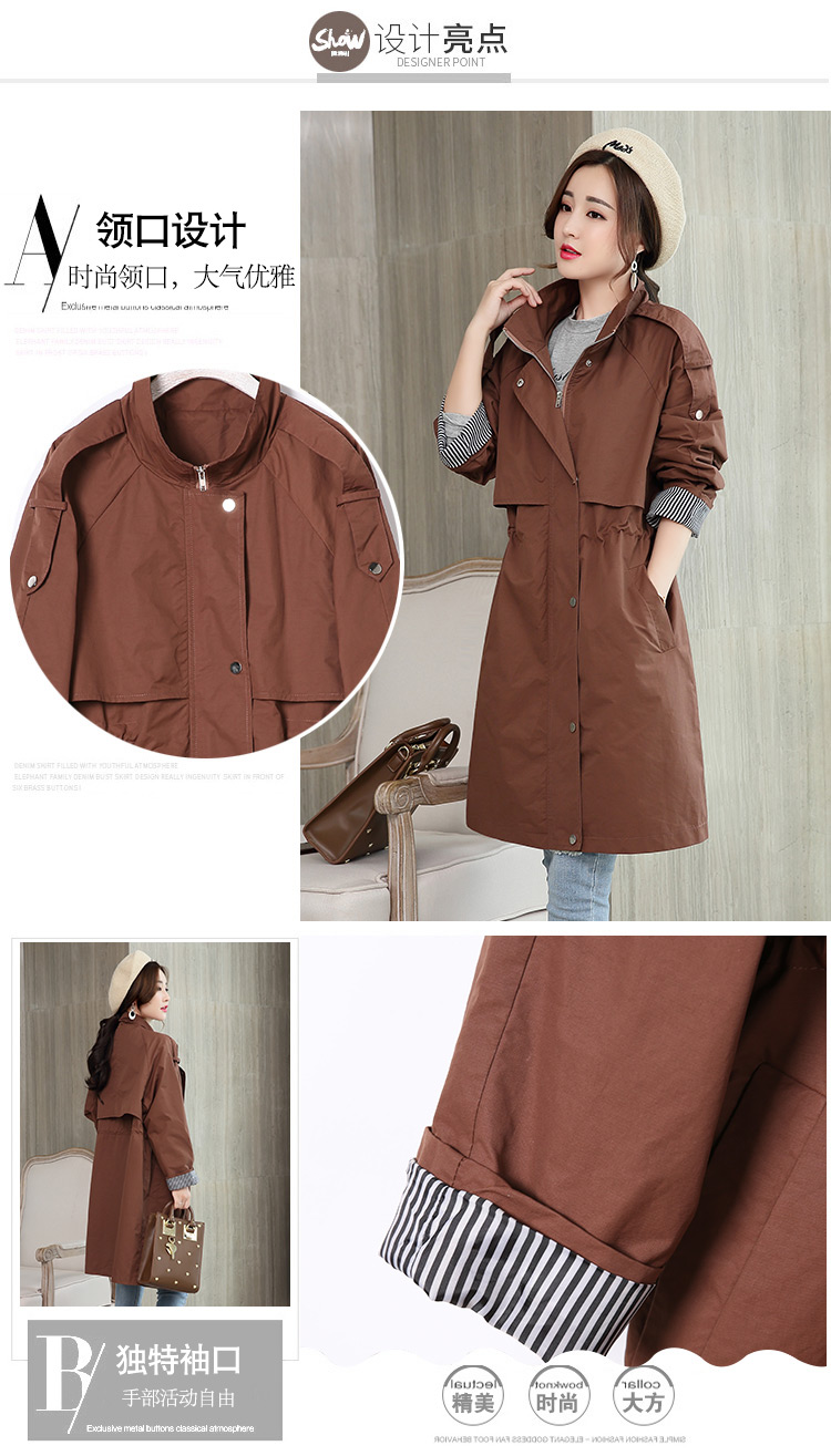 Trench pour femme SUNGSUI   en Nylon - Ref 3226351 Image 12
