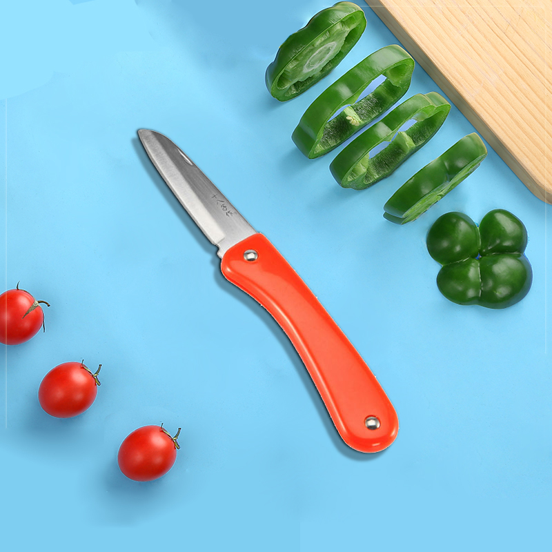 eighteen sub for water fruit knife melon fruit knife stainless steel home folding sharp small knife portable mini-peeling machine