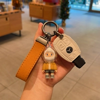 Half -Bagn 3 -Cower Ivory White+Желтая веревка из меха+