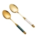 【Белый】 Эскиз+[зеленый] Sketch Spoon