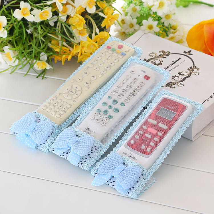 Bow vải TV điều khiển từ xa bao gồm điều hòa không khí điều khiển từ xa đặt bụi trong suốt áo máy giặt