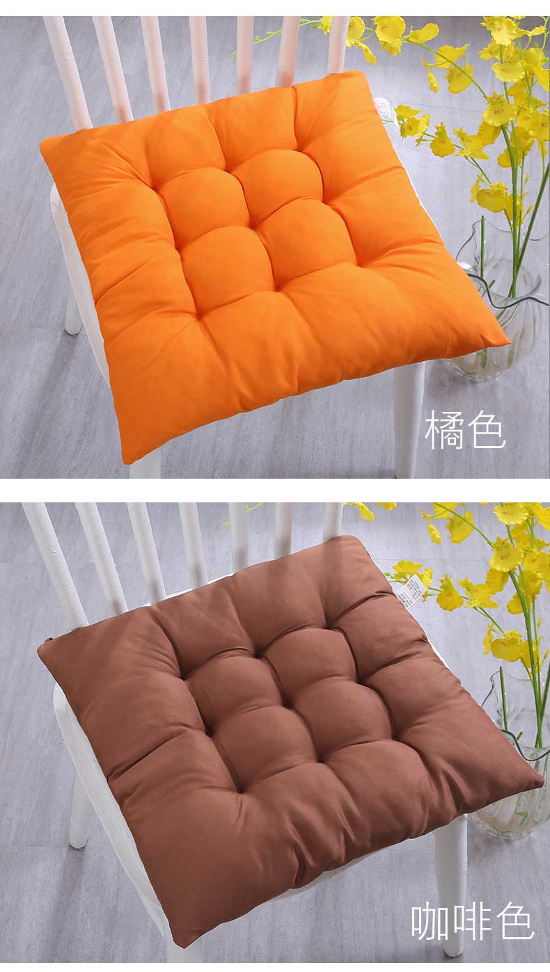Đất đệm đệm đệm dày ghế máy tính văn phòng sinh viên lớp học phân mông pad mùa hè thở - Ghế đệm / đệm Sofa nệm để ghế gỗ