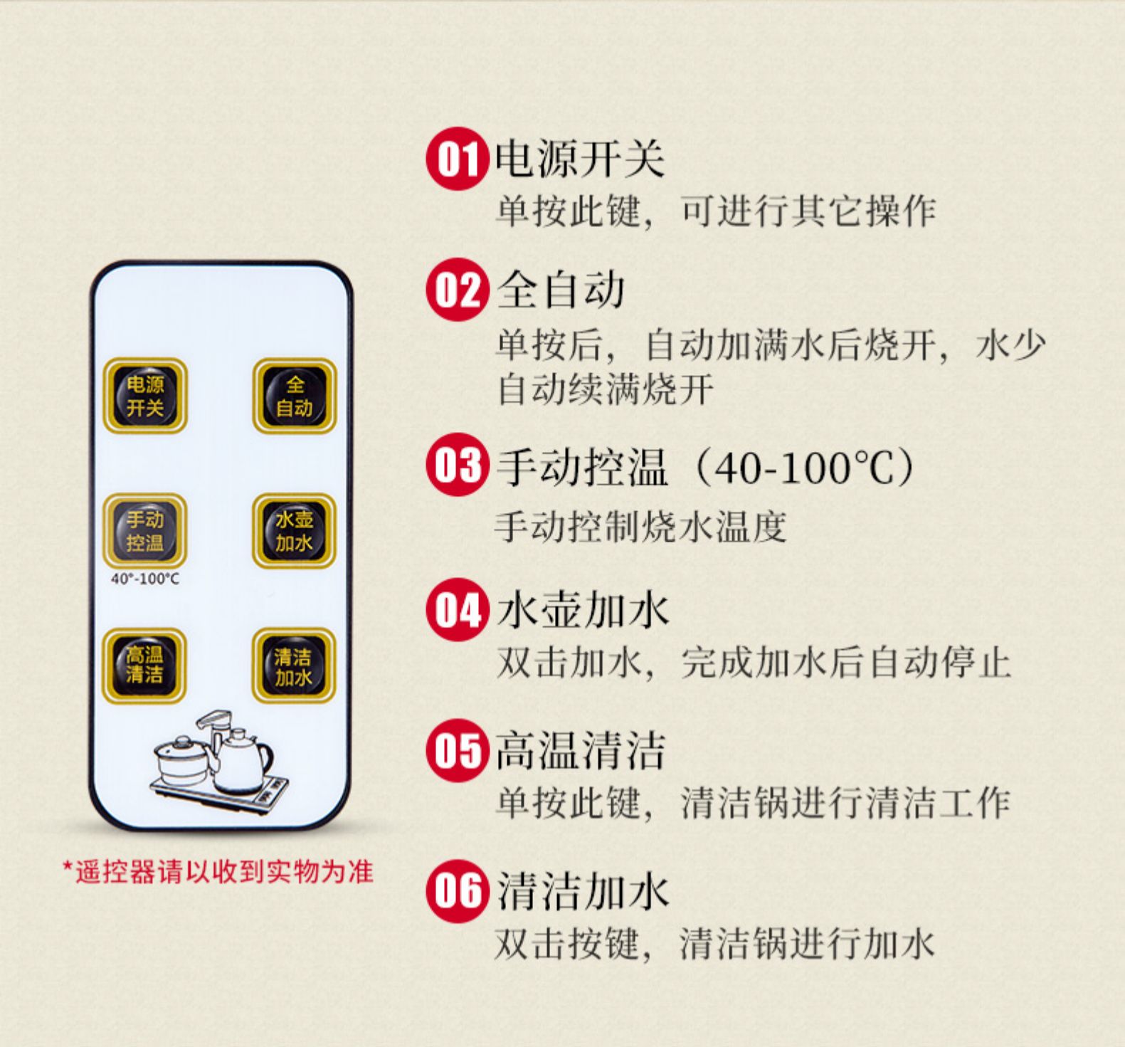 容声 三代旗舰款 全自动烧水壶/茶台 1L 自动上水 图7