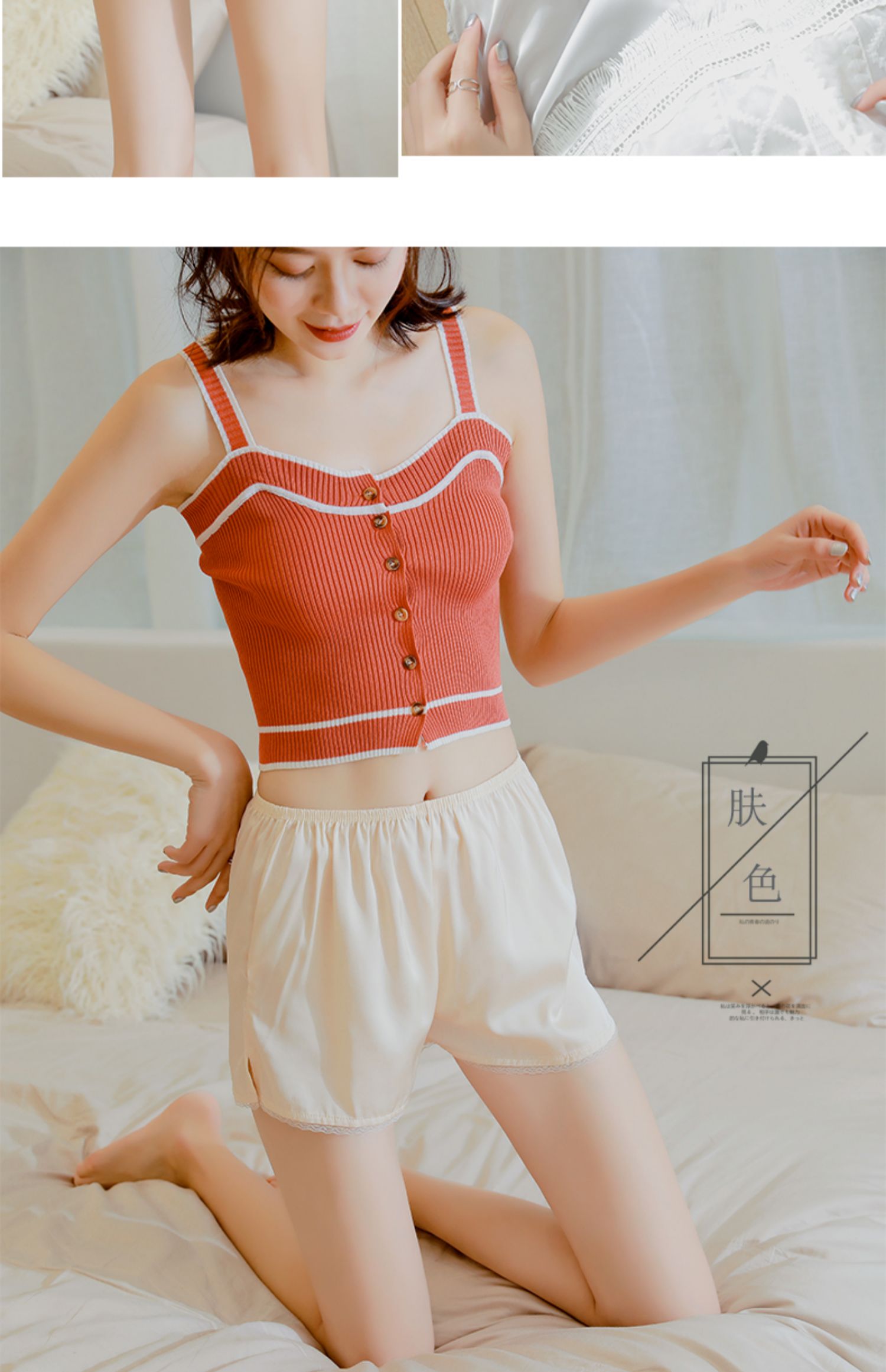 Quần an toàn chống ánh sáng mùa hè nữ kích thước lớn phần mỏng có thể được mặc bên trong và bên ngoài mà không uốn cong quần lót bảo hiểm quần lót sinh viên - Quần short quần đùi nữ đẹp