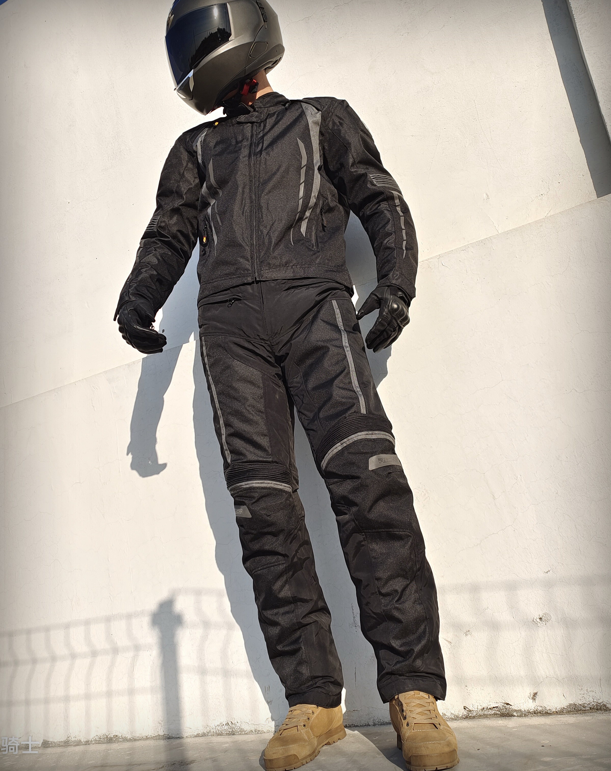 WK wing knight locomotive locomotive windproof and waterproof rally suit set street street car motorcycle brigade anti-fall racing suit