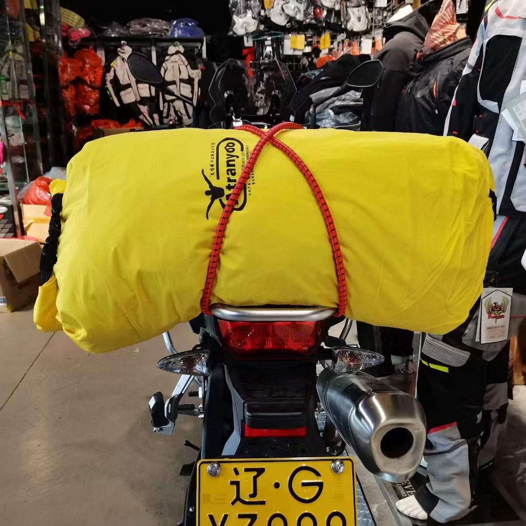 Motorcycle rear tail bag waterproof knight bag motorcycle travel equipment riding rear seat bag luggage bag piggyback waterproof bag