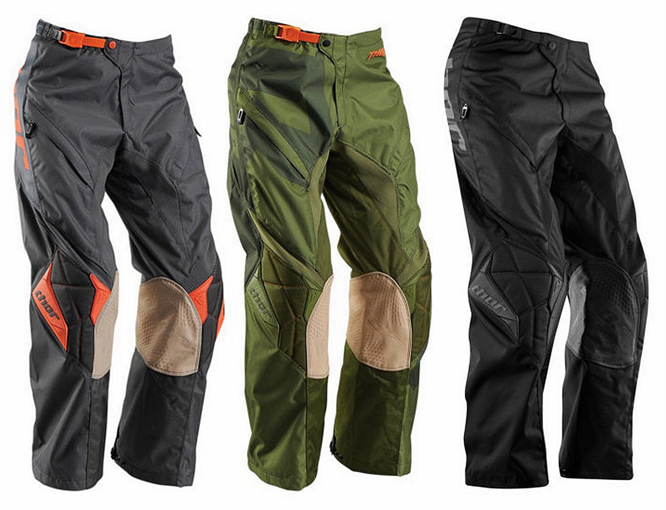 American THOR Thor ADV endurance race through off-road pants cowhide anti-fall riding pants breathable four seasons male LEATT