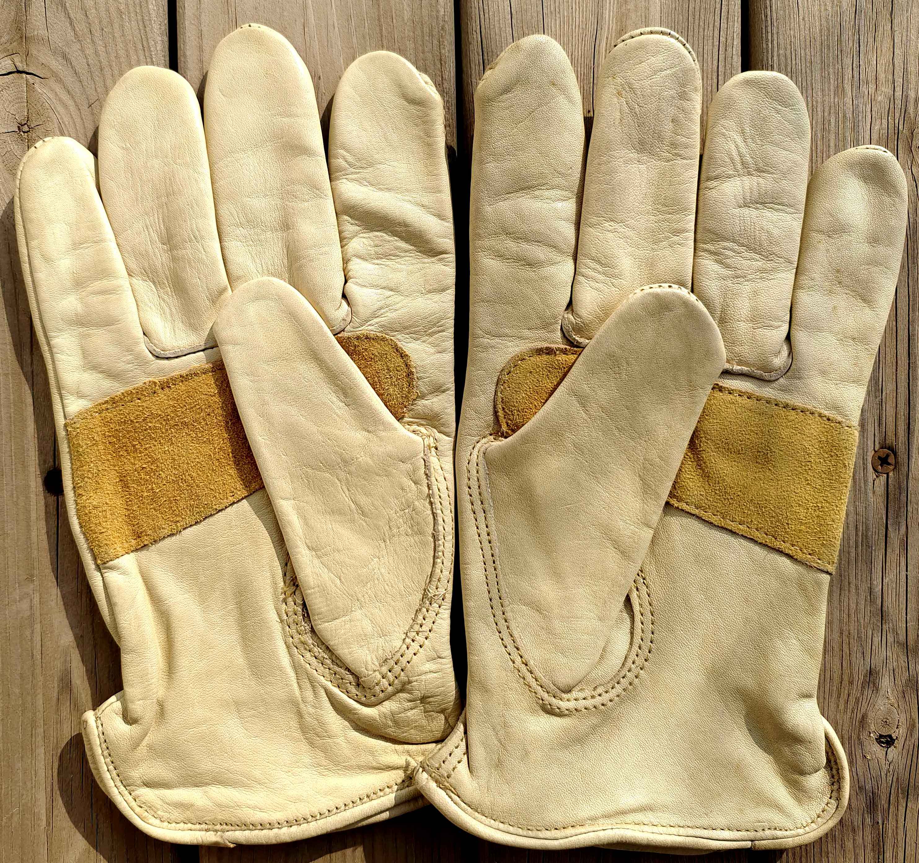 American Motorcycle Locomotive Retro Coffee Man and Women Leather Cycling Gloves Racing Workshop Army Knight
