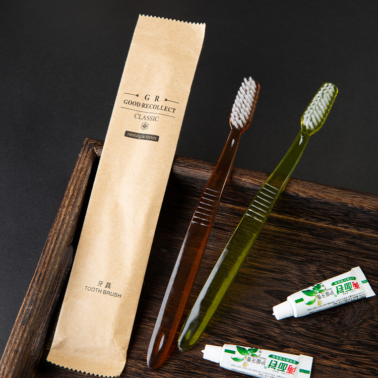 Hotel Minjuku Hotel disposable toiletries toothbrush toothpaste suit upscale soft hair tooth furniture for home hospitality