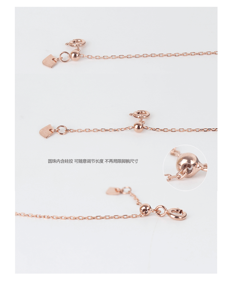 Bracelet de cheville Femme OTHER   en Argenterie - Ref 3104462 Image 10