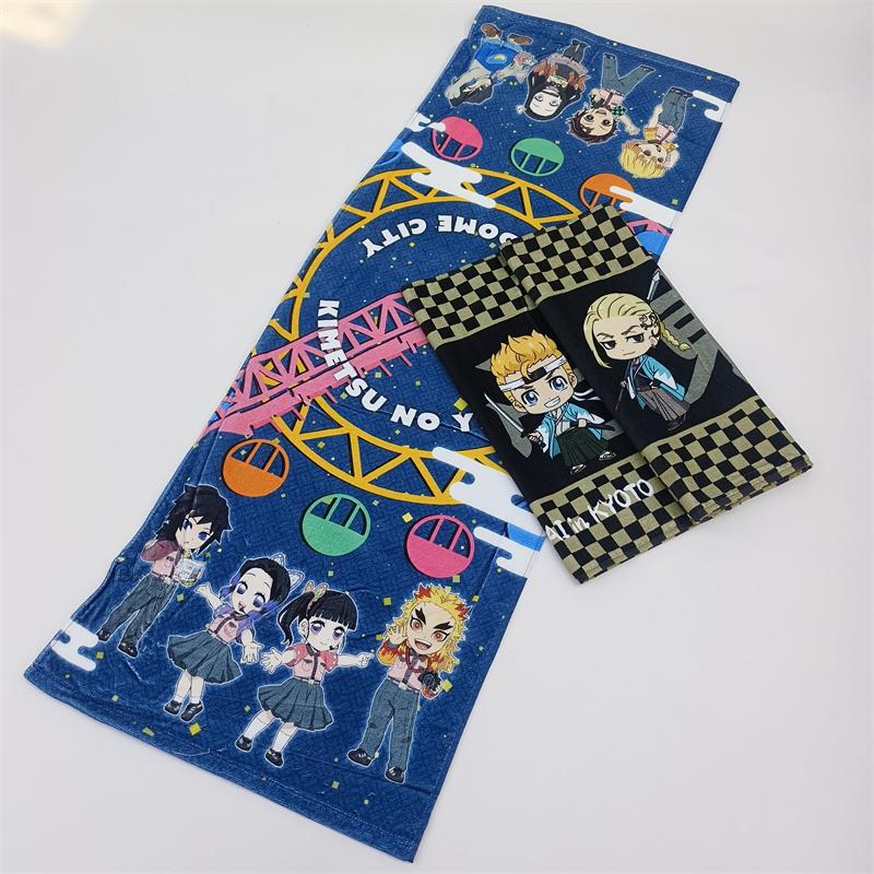 Cartoon Version of the Avengers Pure Cotton Extra Wide and Large Towel, Soft, Comfortable, Absorbent, Quick-Drying Face Towel