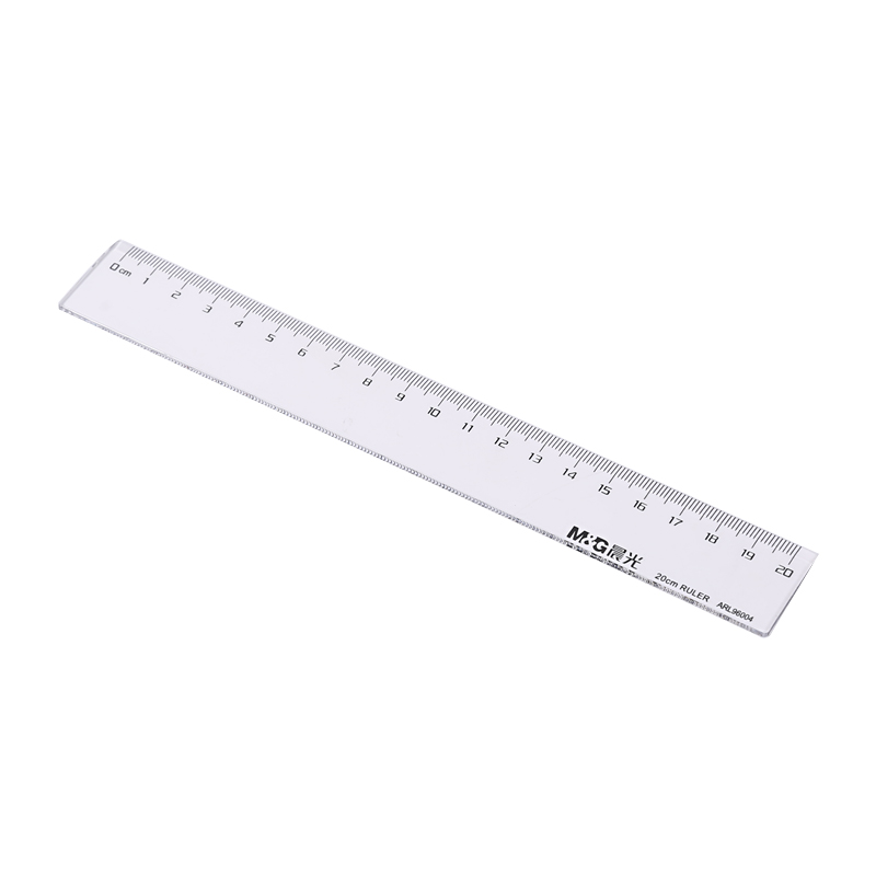 Morning light stationery ruler office type ruler 20cm drawing mapping tool Student drawing stationery ARL96004