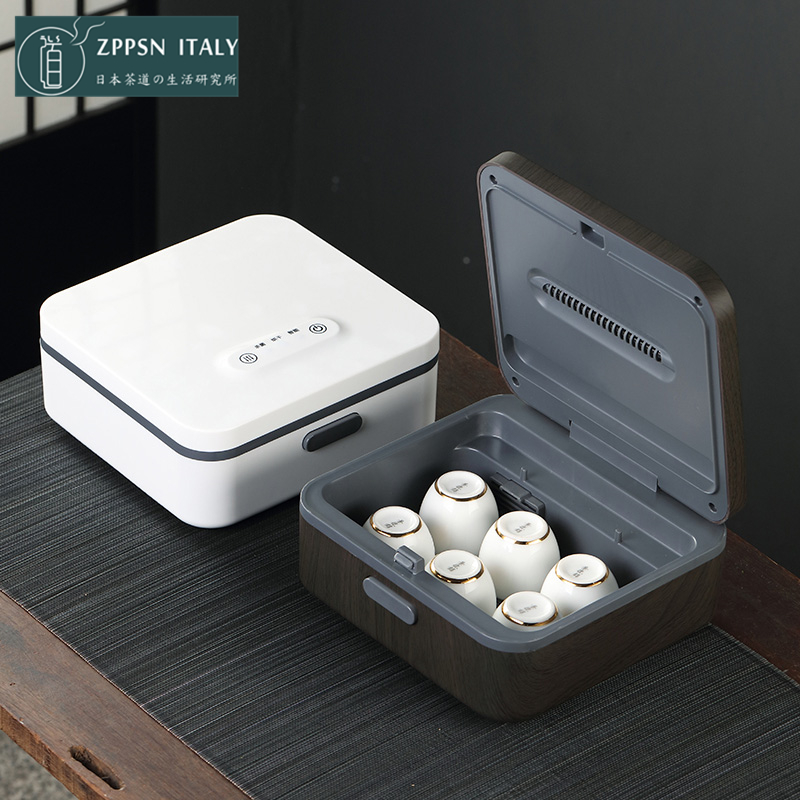 Multi-functional disinfection box for small home office tea set in Italy ZPPSN Day-style teacup cabinet