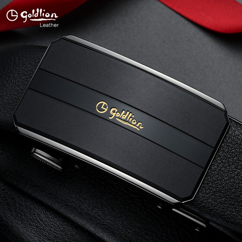 Kinley to belt men's belts genuine leather automatic buckle casual business high-end luxury pants with 2022 new